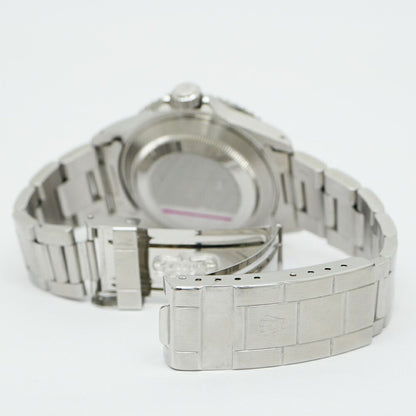 Rolex Submariner Date Number Aging Blue Gray Bezel SS Tritium Black Dial — view 3