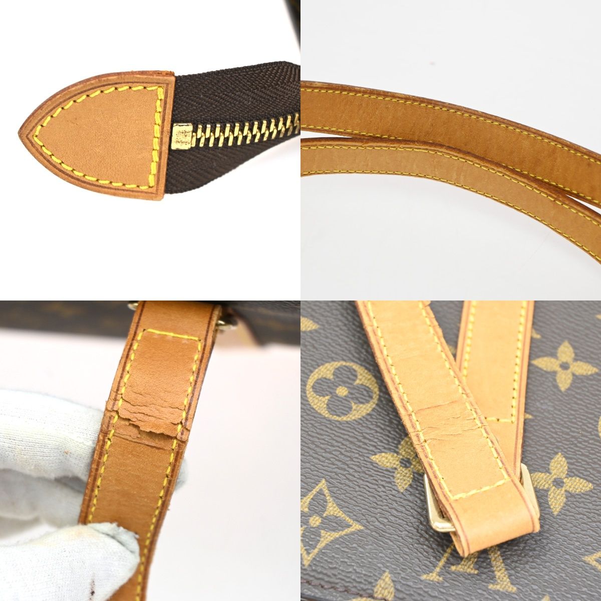 Louis Vuitton Babylon Shoulder Bag Monogram Leather — view 8