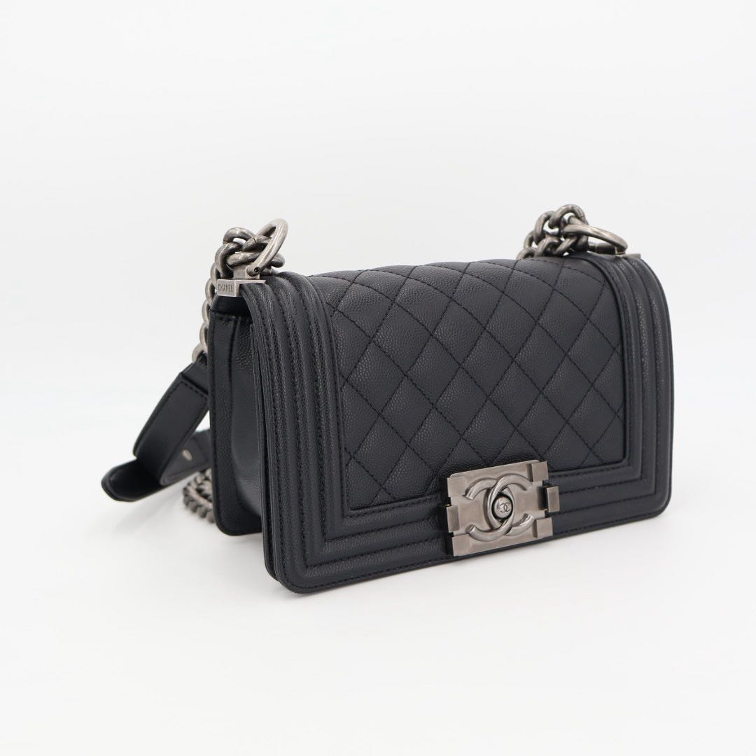 Chanel Caviar Leather Handbag