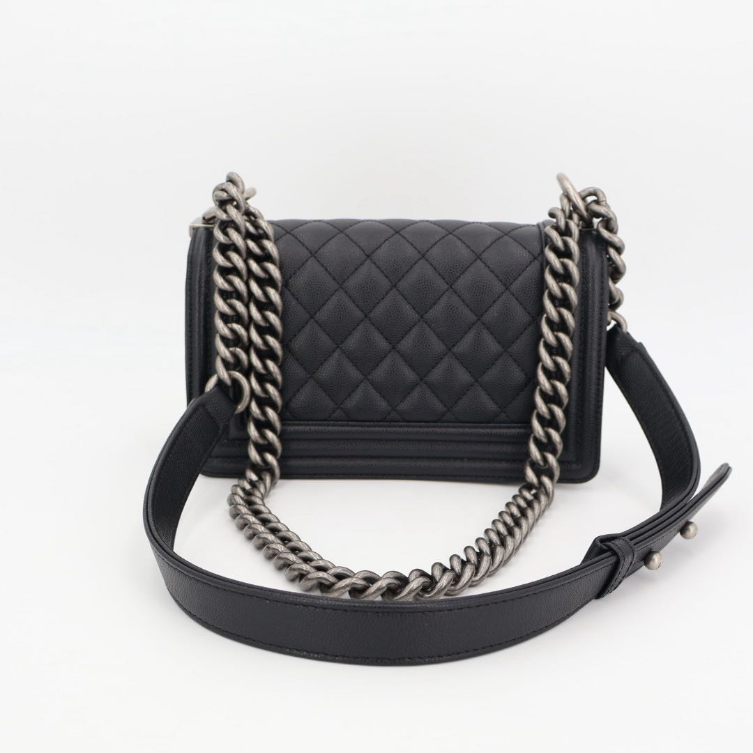 Chanel Caviar Leather Handbag — view 2
