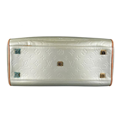 Louis Vuitton Tompkins Square Handbag Monogram Vernis Green — view 4
