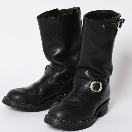 Chrome Hearts Wesco Boss Boots CH Cross Gunslinger Ball 8