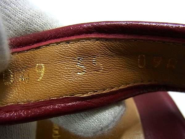 Gucci GG Tweet Leather lato Sandals 35 Shoes Black — view 6