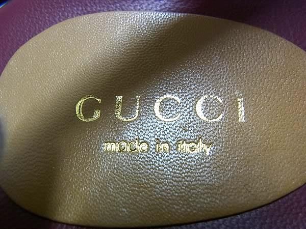Gucci GG Tweet Leather lato Sandals 35 Shoes Black — view 5