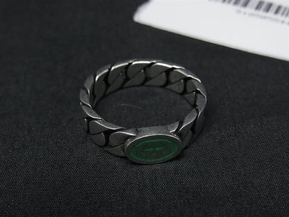 Gucci Interlocking Silver Ring