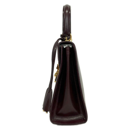 Gucci Handbag Ladybnine Bordeaux Leather — view 4