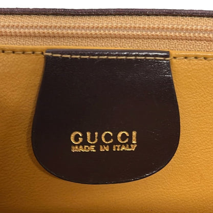 Gucci Handbag Ladybnine Bordeaux Leather — view 9