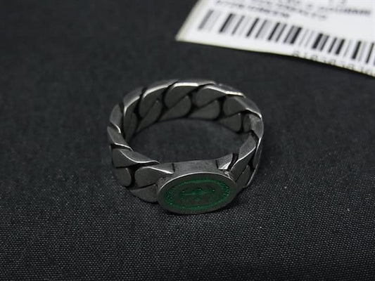 Gucci Interlocking Silver Ring