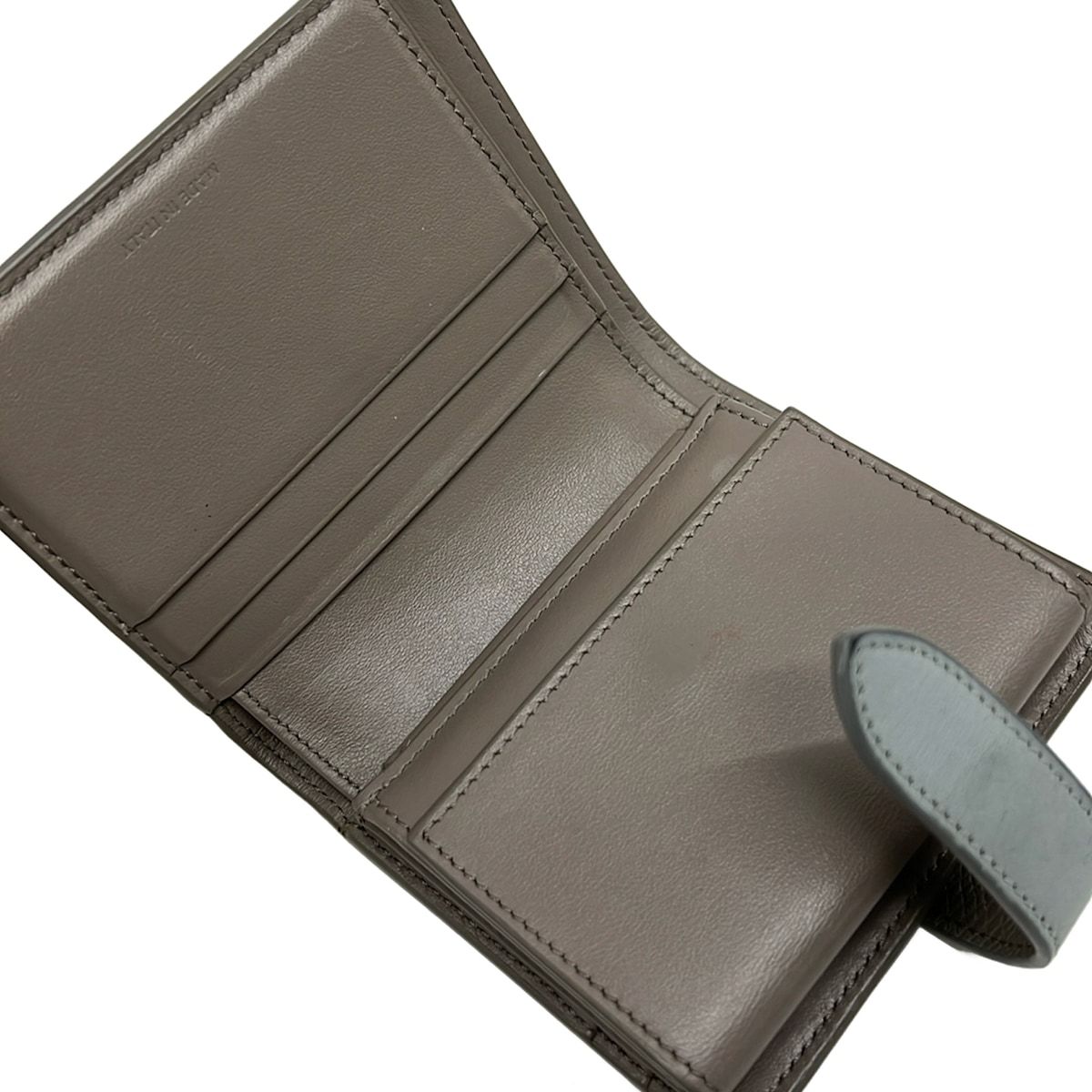Celine reto Gray Blue Wallet — view 3