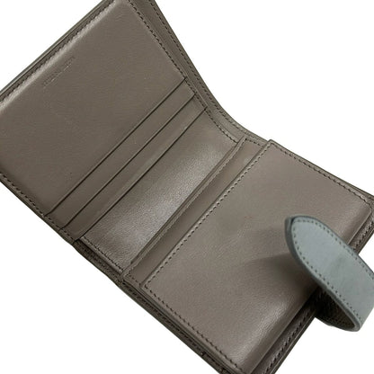 Celine reto Gray Blue Wallet — view 3