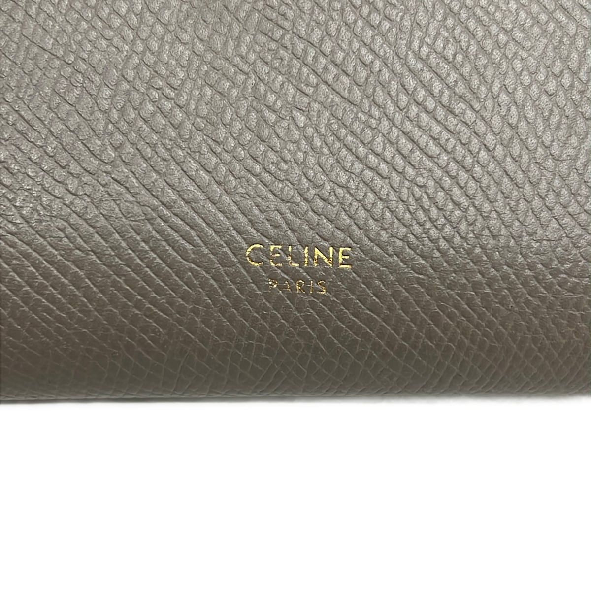 Celine reto Gray Blue Wallet — view 7