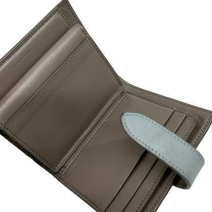 Celine reto Gray Blue Wallet — view 4