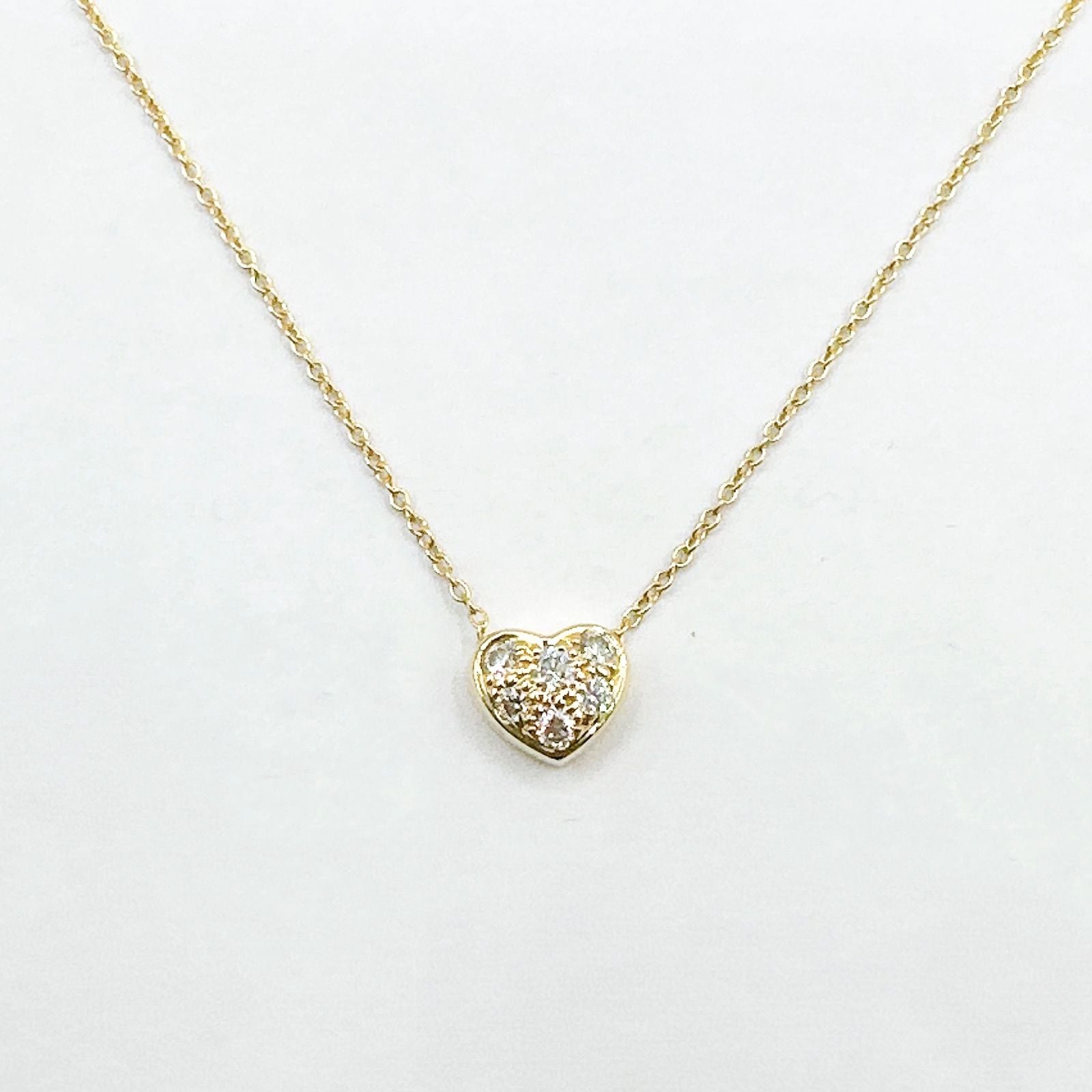 Tiffany & Co Heart Yellow Gold Necklace 39.5 cm — view 6