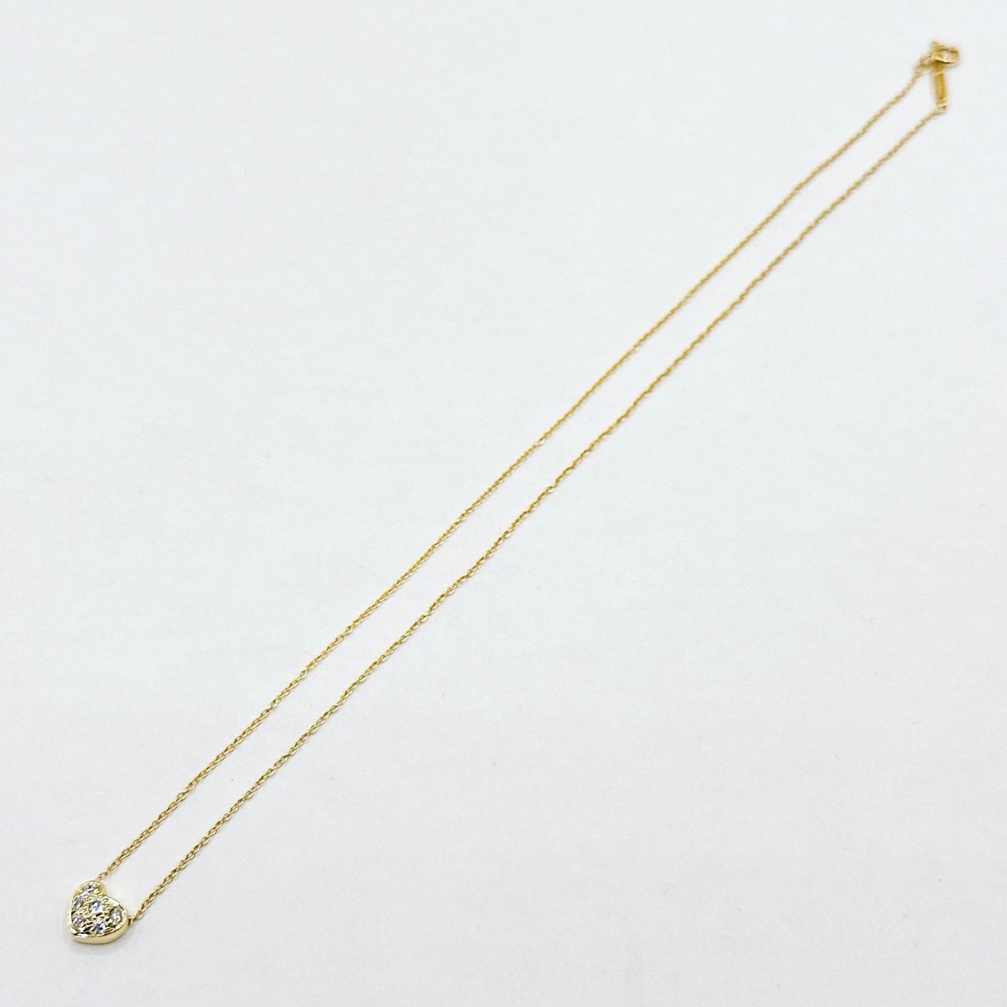 Tiffany & Co Heart Yellow Gold Necklace 39.5 cm — view 7