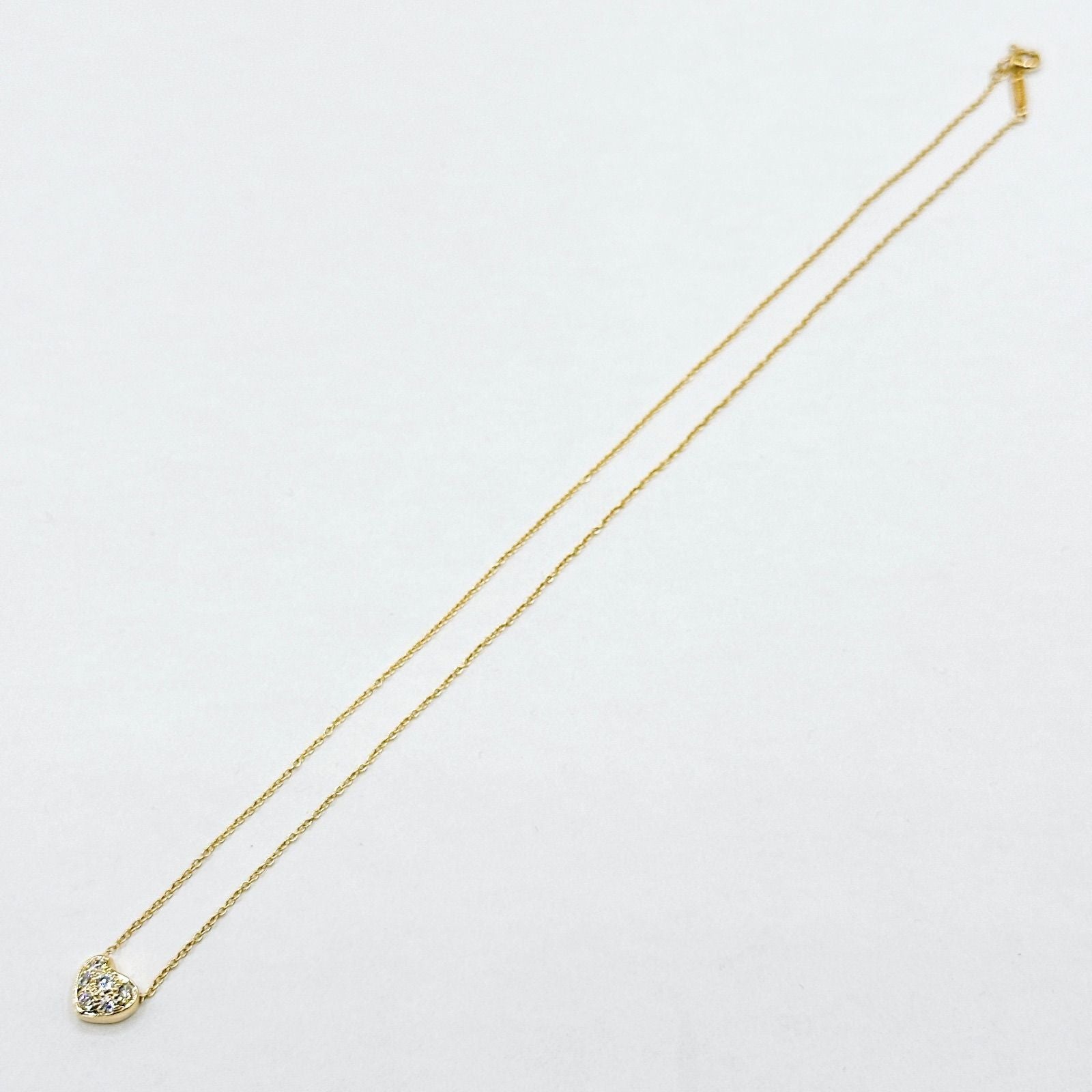 Tiffany & Co Heart Yellow Gold Necklace 39.5 cm — view 7