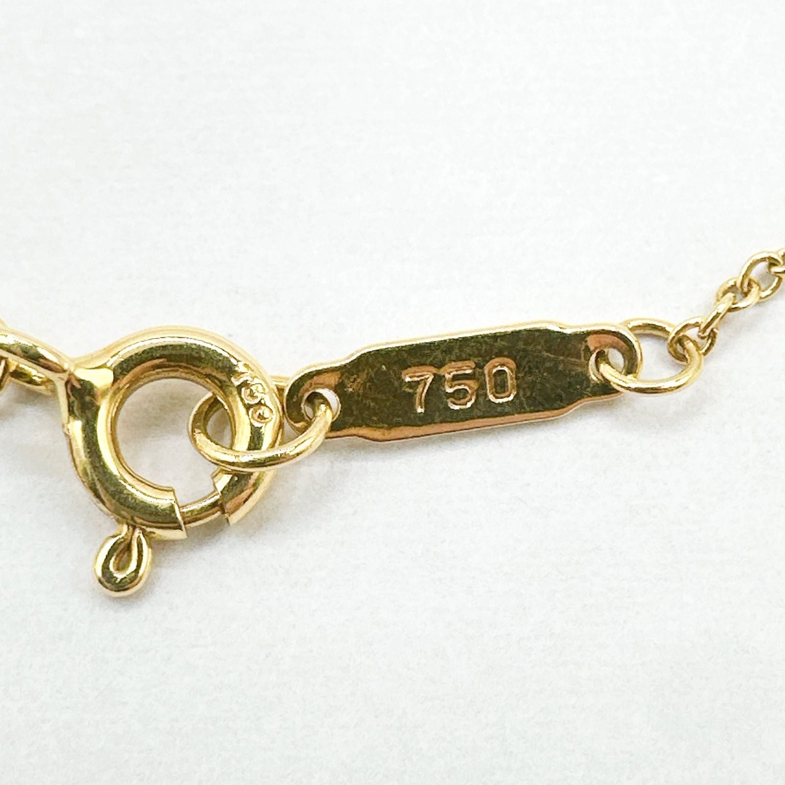 Tiffany & Co Heart Yellow Gold Necklace 39.5 cm — view 4