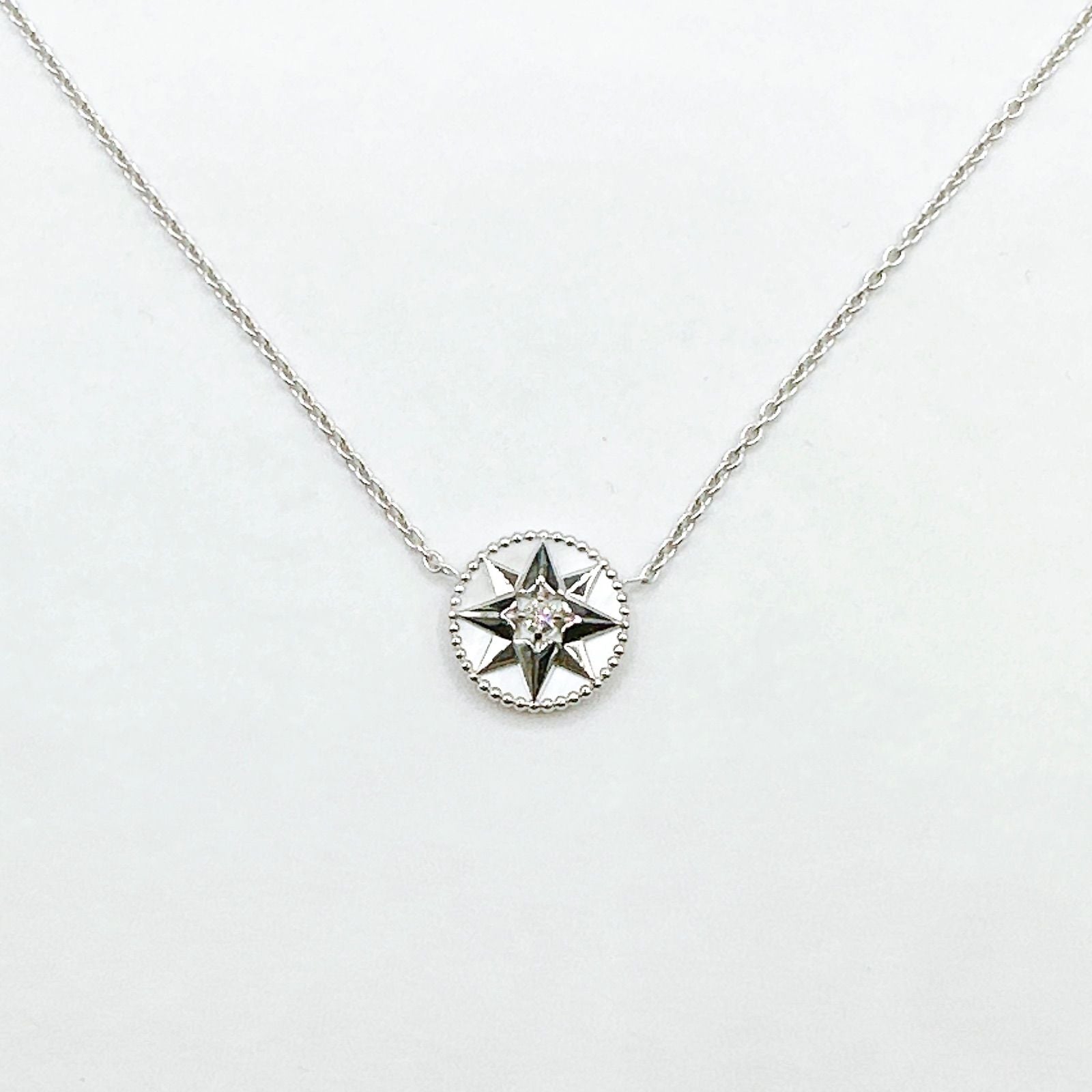 Dior B-z White Gold Necklace Cm — view 7