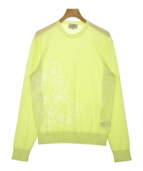 Hermes Knit Sweater Yellow