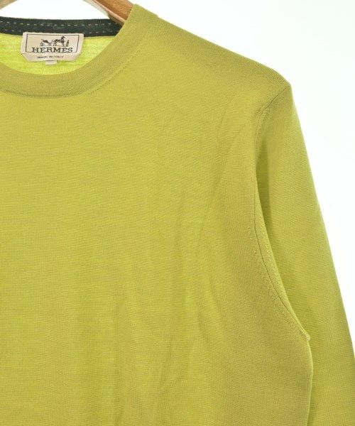 Hermes Knit Sweater Khaki — view 4