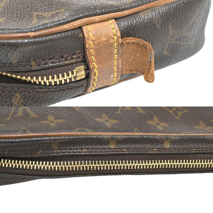 Louis Vuitton Marly Dragonne Clutch Brown Monogram Leather — view 8