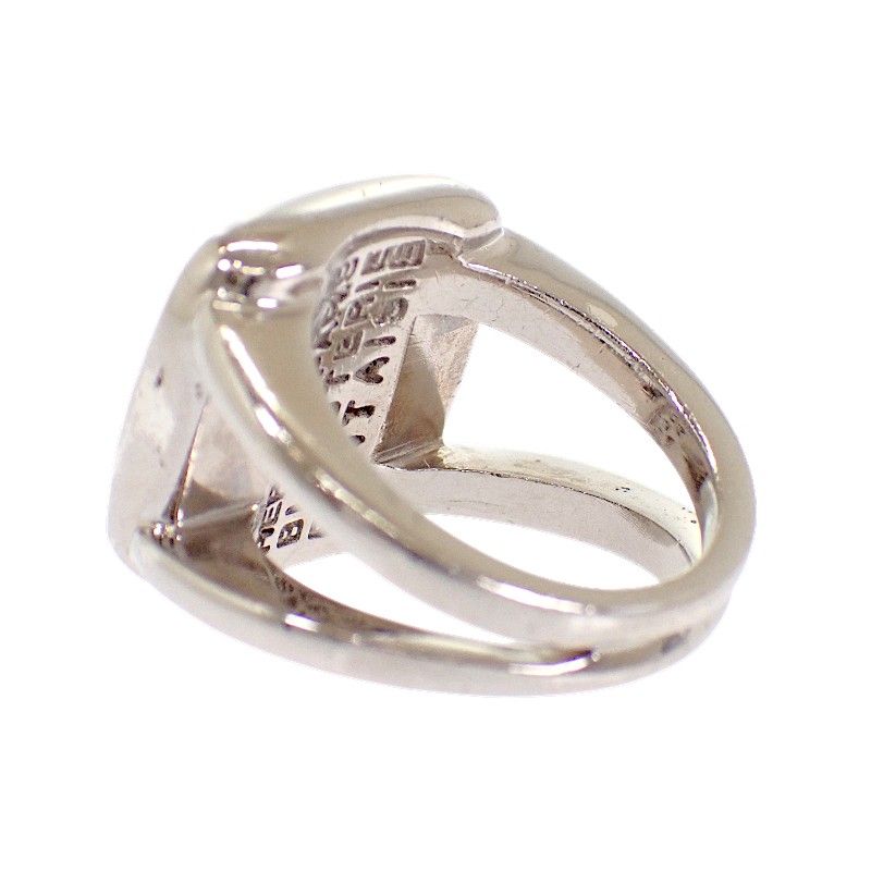Hermes Corozo Series Rin Available Metal Shell Ring — view 8
