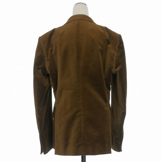Dolce & Gabbana Dejacket Buleather 48 Brown — view 2