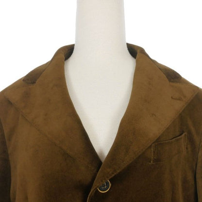 Dolce & Gabbana Dejacket Buleather 48 Brown — view 3