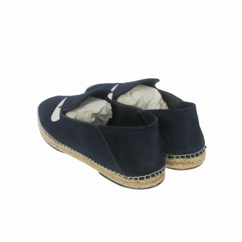 Fendi Monster Eyes Slip on Espadrilles Star yu Shoes 10 Navy — view 3