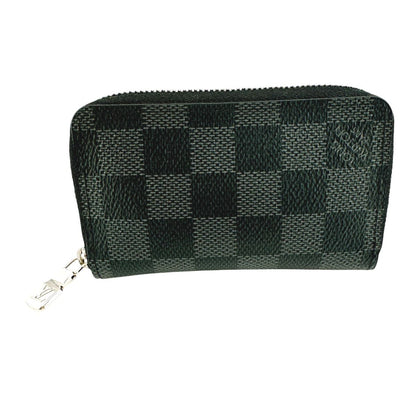 Louis Vuitton Damier Coin Case Zippy Purse Black — view 2