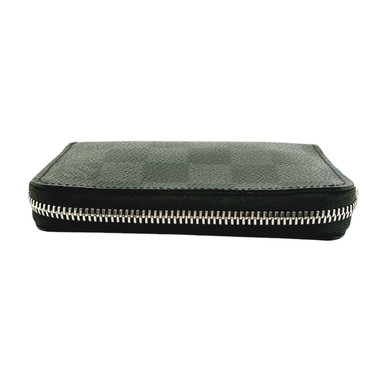 Louis Vuitton Damier Coin Case Zippy Purse Black — view 4