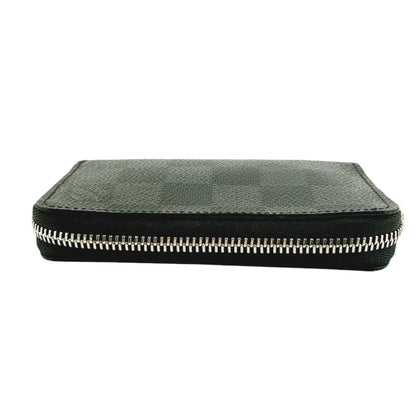 Louis Vuitton Damier Coin Case Zippy Purse Black — view 4