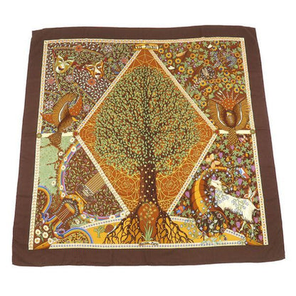 Hermes Carre Geant Cashmere Silk Scarf
