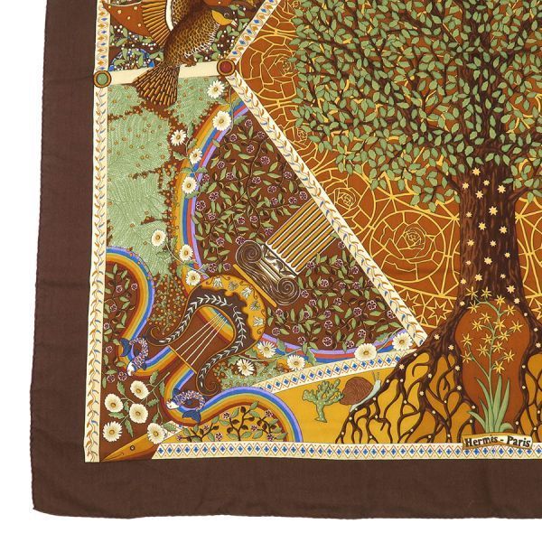 Hermes Carre Geant Cashmere Silk Scarf — view 7