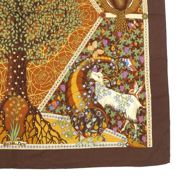 Hermes Carre Geant Cashmere Silk Scarf — view 8