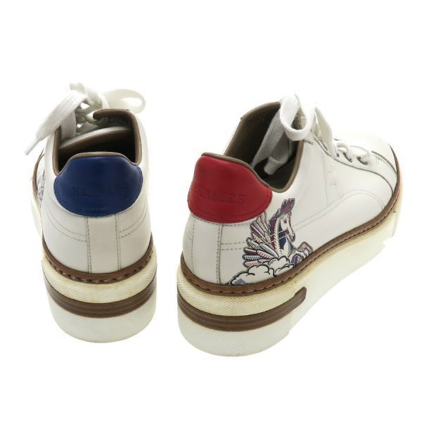 Hermes Sneakers Quicker White — view 3
