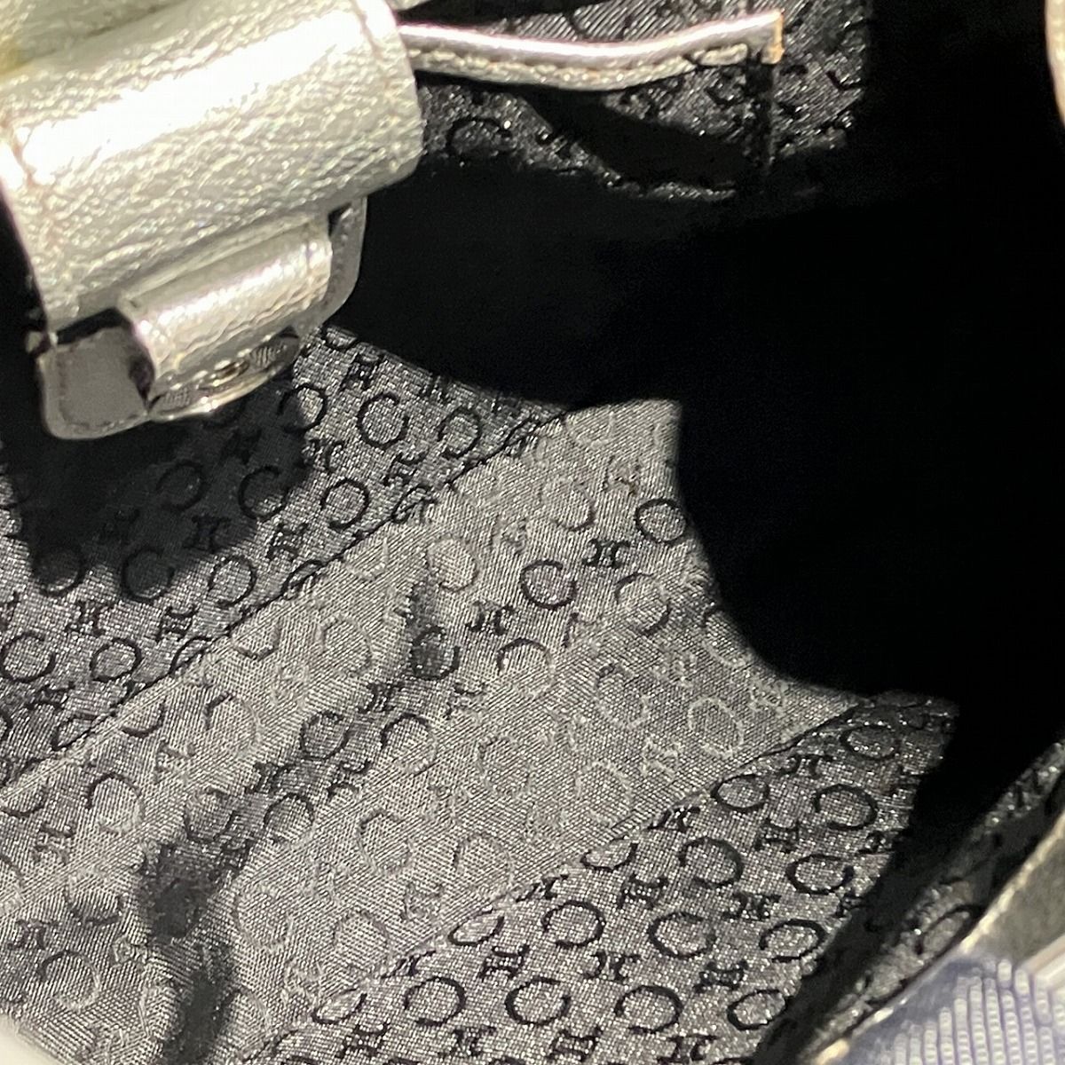 Celine Circle Logo Handle Tote Denim Canvas — view 6