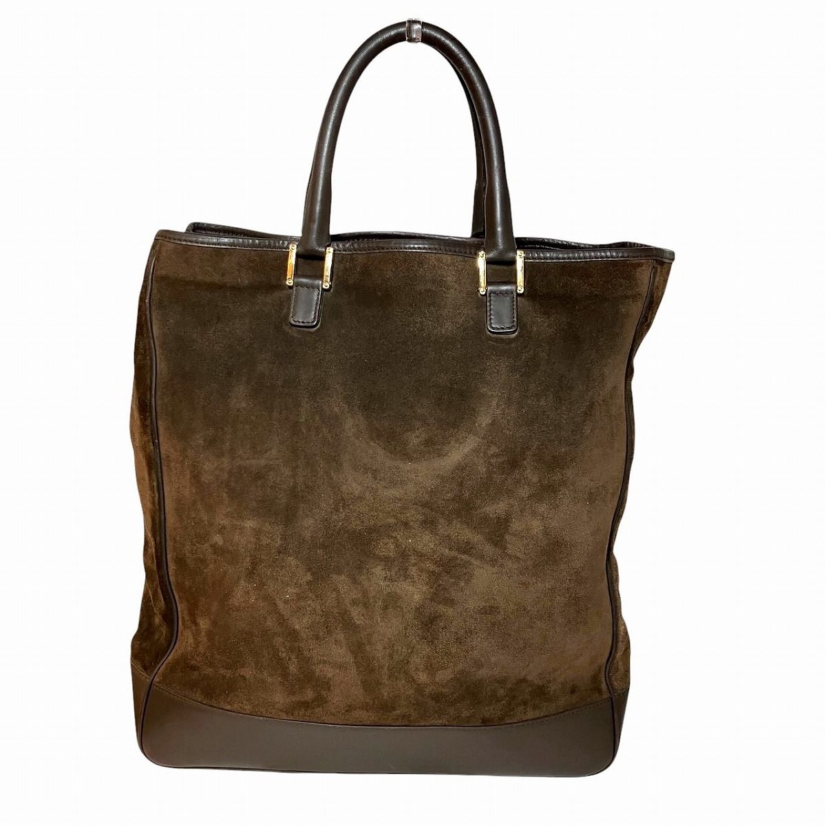 Loewe Anagram Tote Suede Leather — view 2