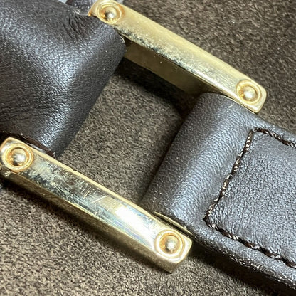 Loewe Anagram Tote Suede Leather — view 9