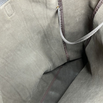 Loewe Anagram Tote Suede Leather — view 8