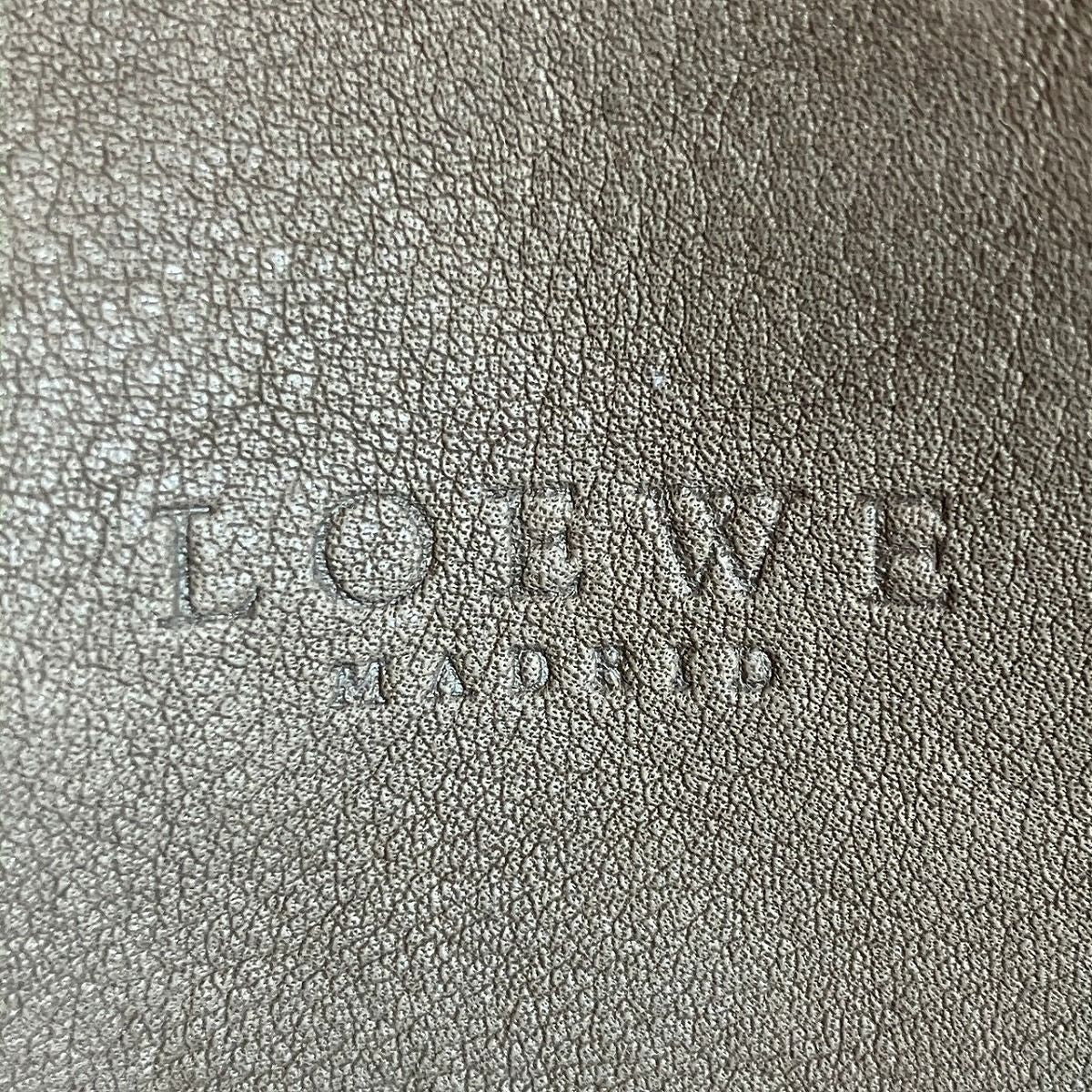 Loewe Anagram Tote Suede Leather — view 4