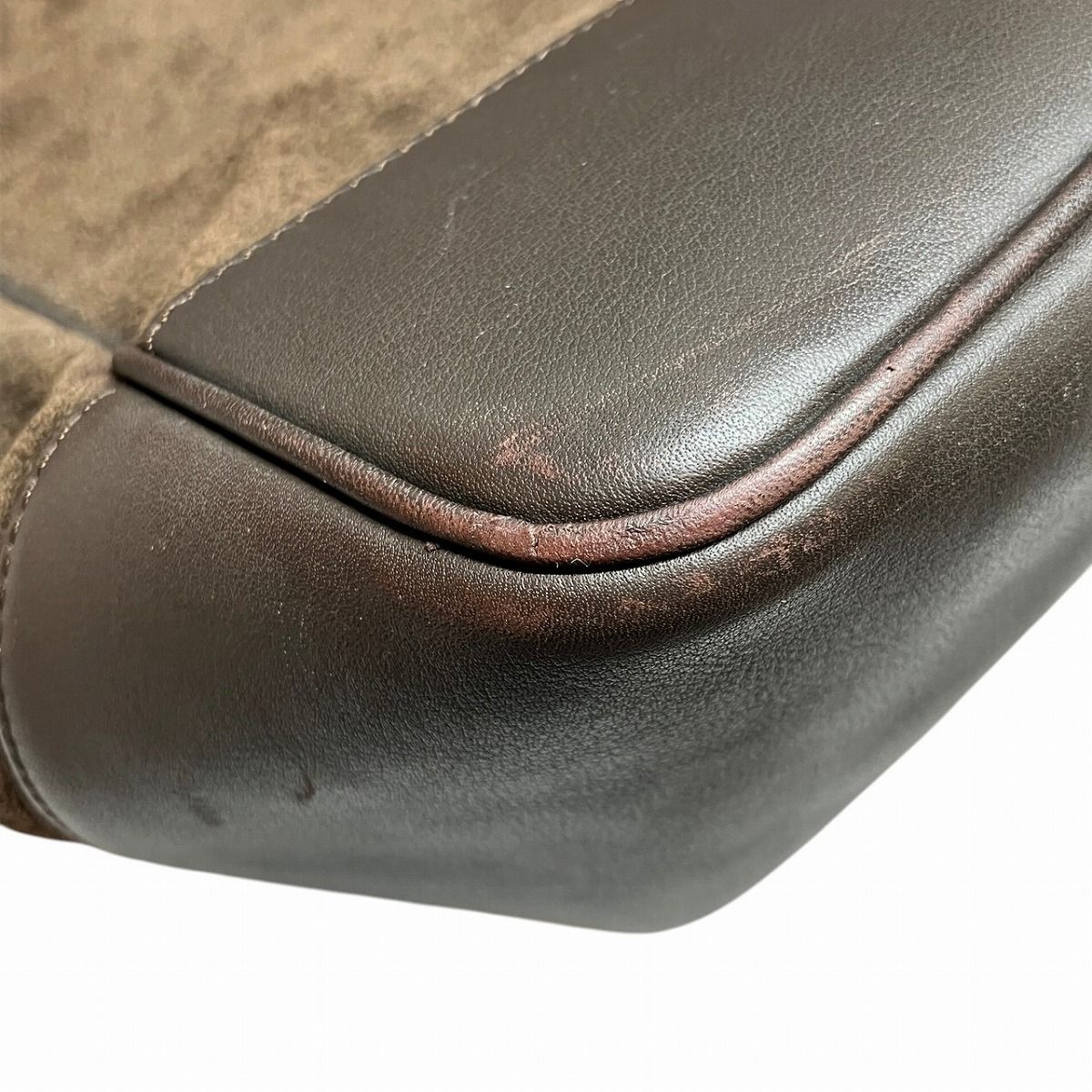 Loewe Anagram Tote Suede Leather — view 7