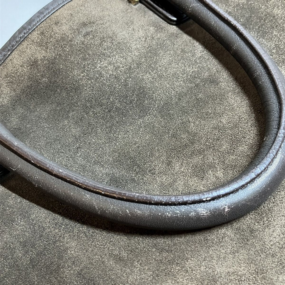 Loewe Anagram Tote Suede Leather — view 6