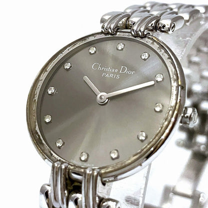 Dior Bakira Watch SS Quartz Gunmetal Dial — view 4