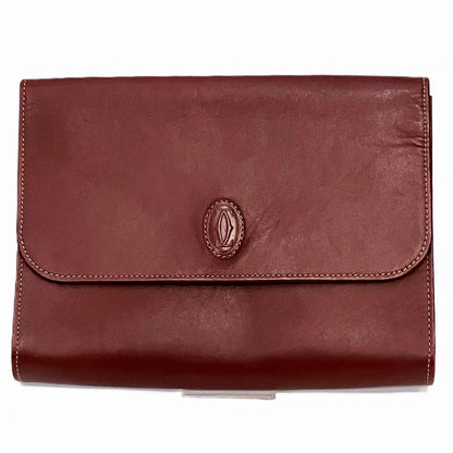 Cartier Must Clutch Leather