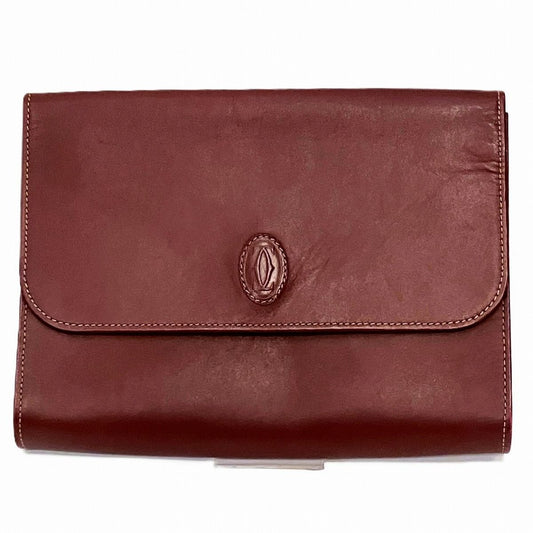 Cartier Must Clutch Leather