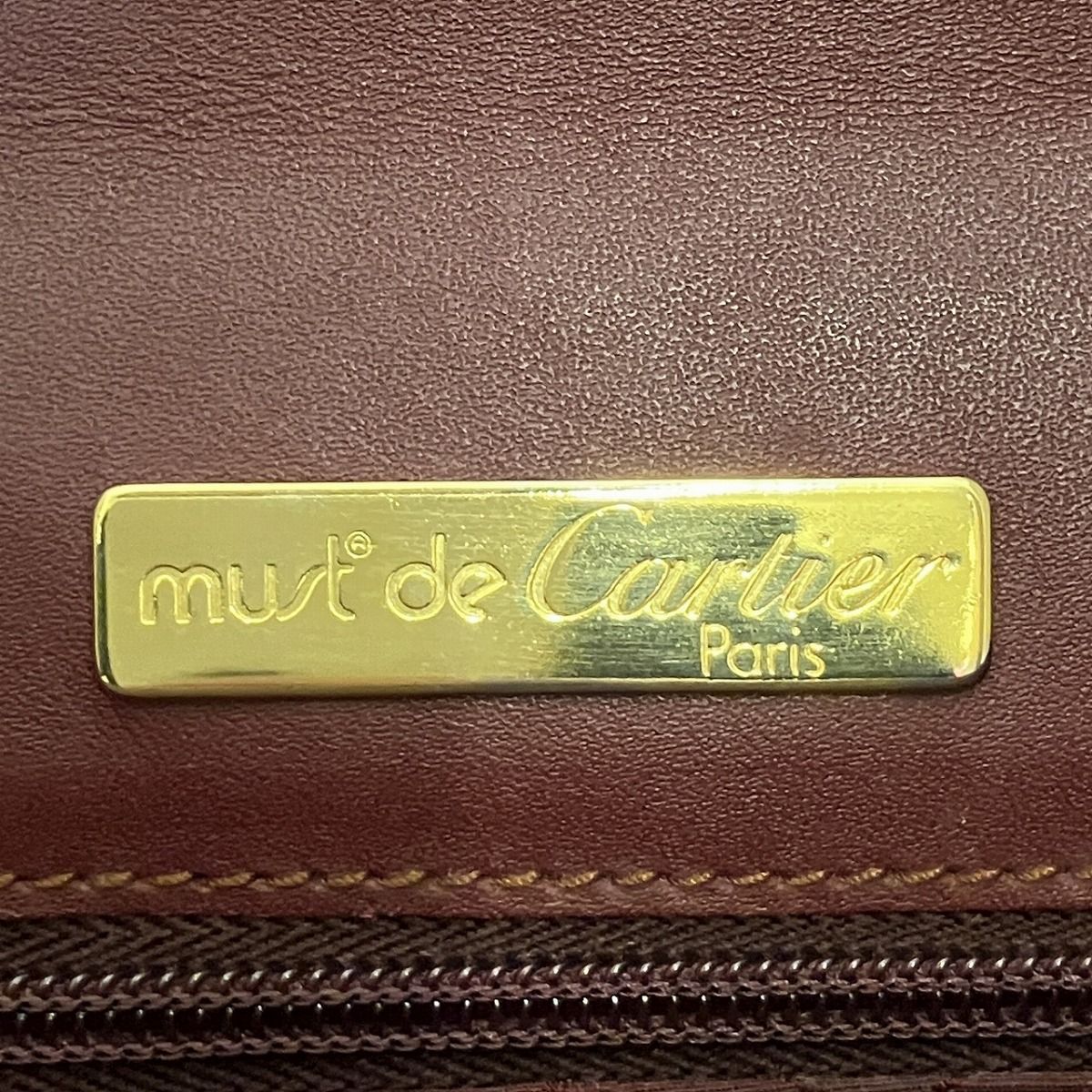 Cartier Must Clutch Leather — view 4