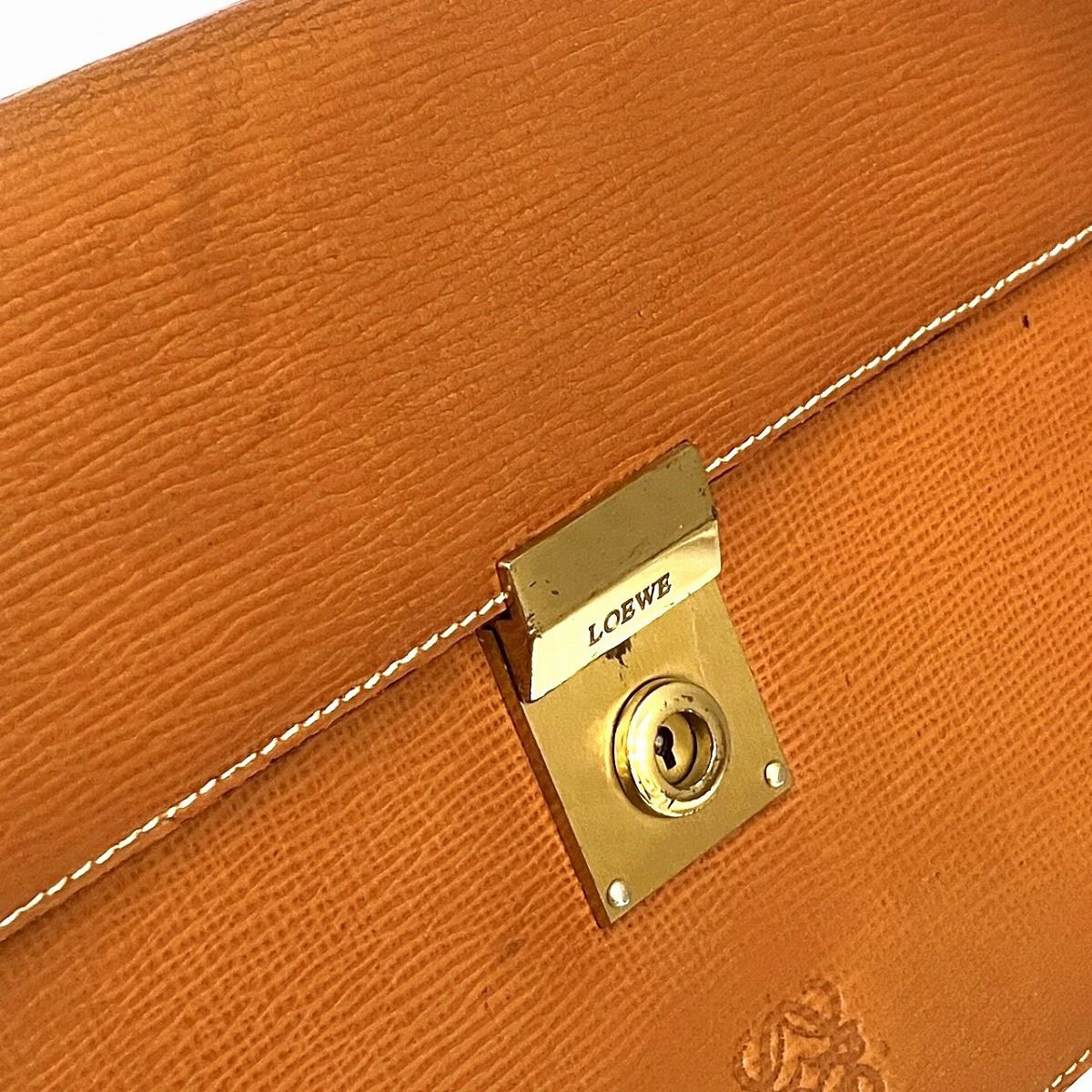 Loewe Anagram Clutch Leather — view 8