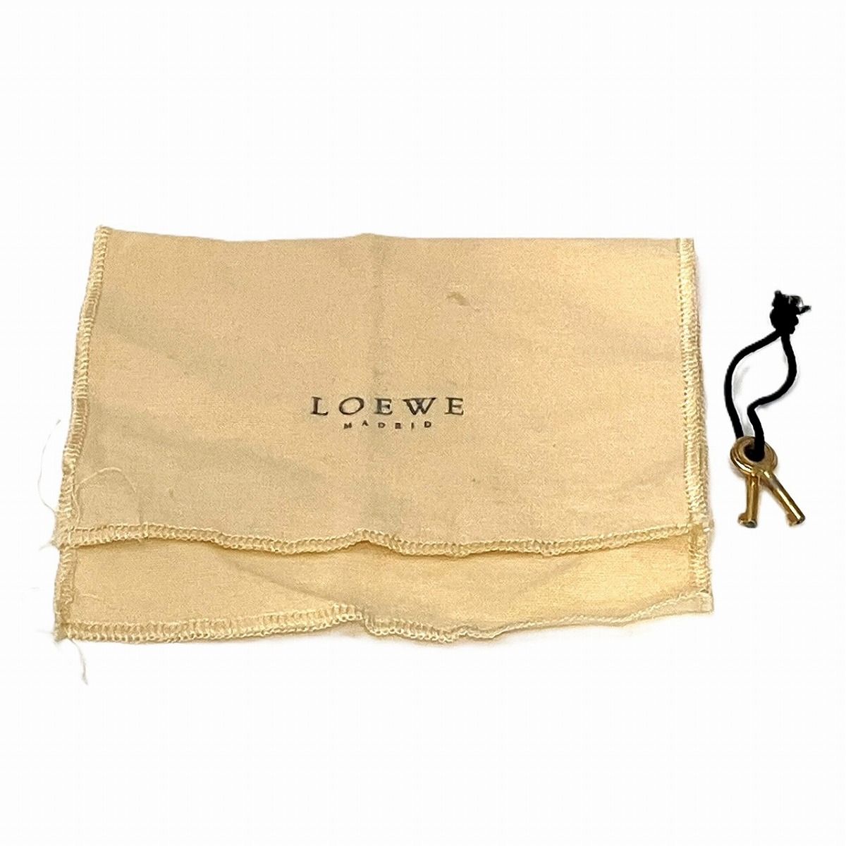 Loewe Anagram Clutch Leather — view 5