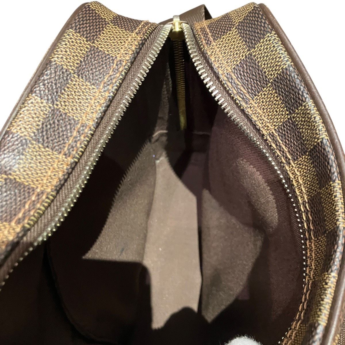 Louis Vuitton Olaf PM Damier Ebene Shoulder Bag Canvas — view 5