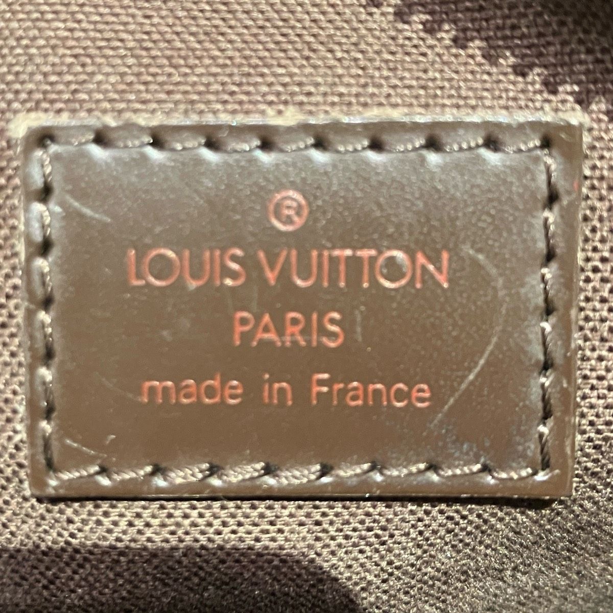 Louis Vuitton Olaf PM Damier Ebene Shoulder Bag Canvas — view 4